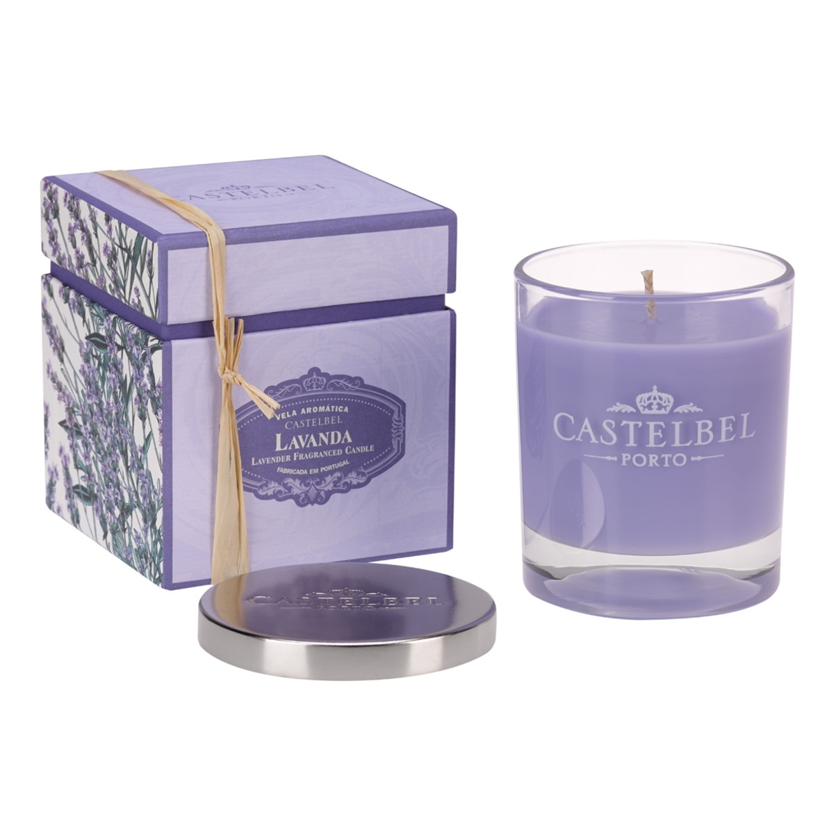 CASTELBEL - Vela perfumada en vaso Lavanda Castelbel.