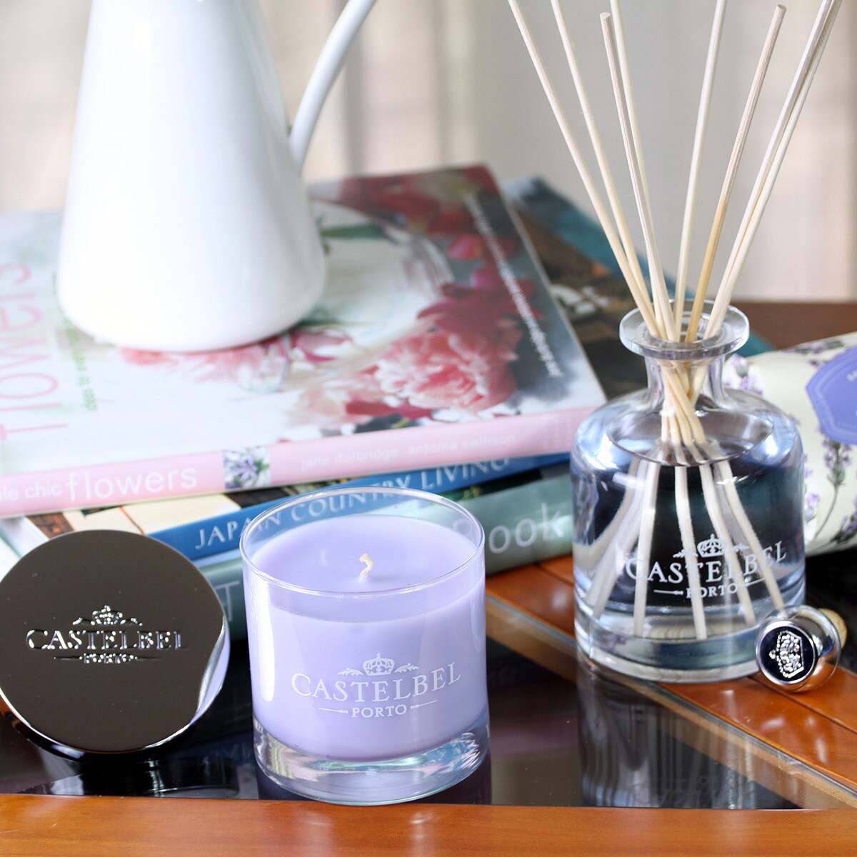 Imagen 2 de Vela perfumada en vaso Lavanda Castelbel - Lavanda Lavanda