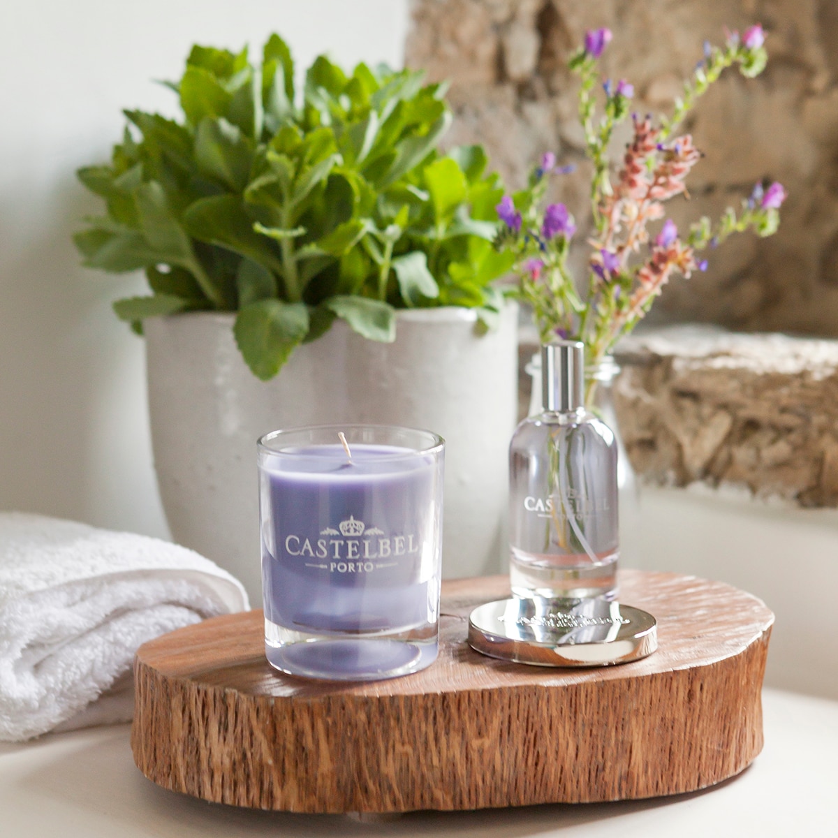 Imagen 5 de Vela perfumada en vaso Lavanda Castelbel - Lavanda Lavanda