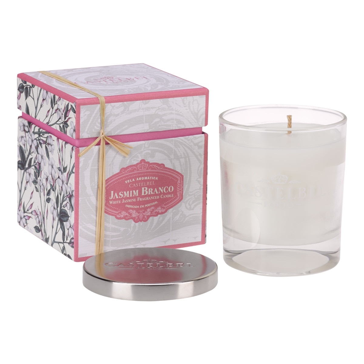 CASTELBEL - Vela perfumada en vaso Jazmín Blanco Castelbel.