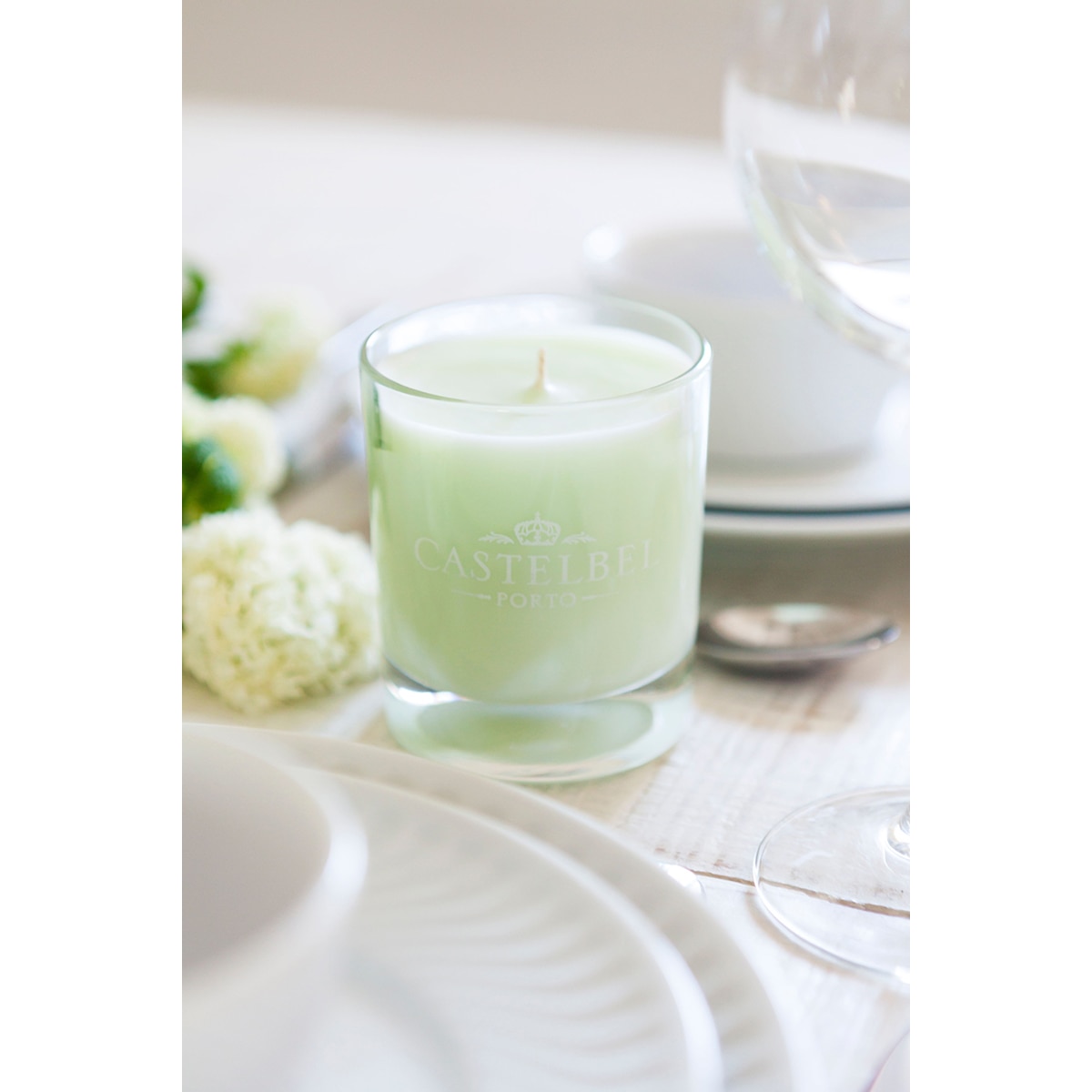 Imagen 6 de Vela perfumada en vaso Verbena Castelbel - Blanco Blanco