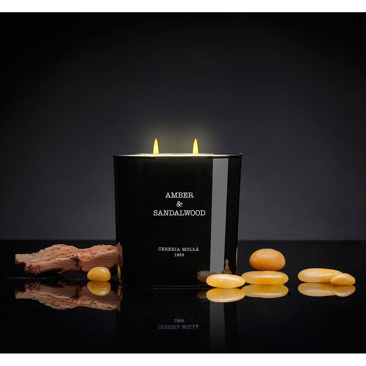 Vela Perfumada Âmbar Sândalo 4
