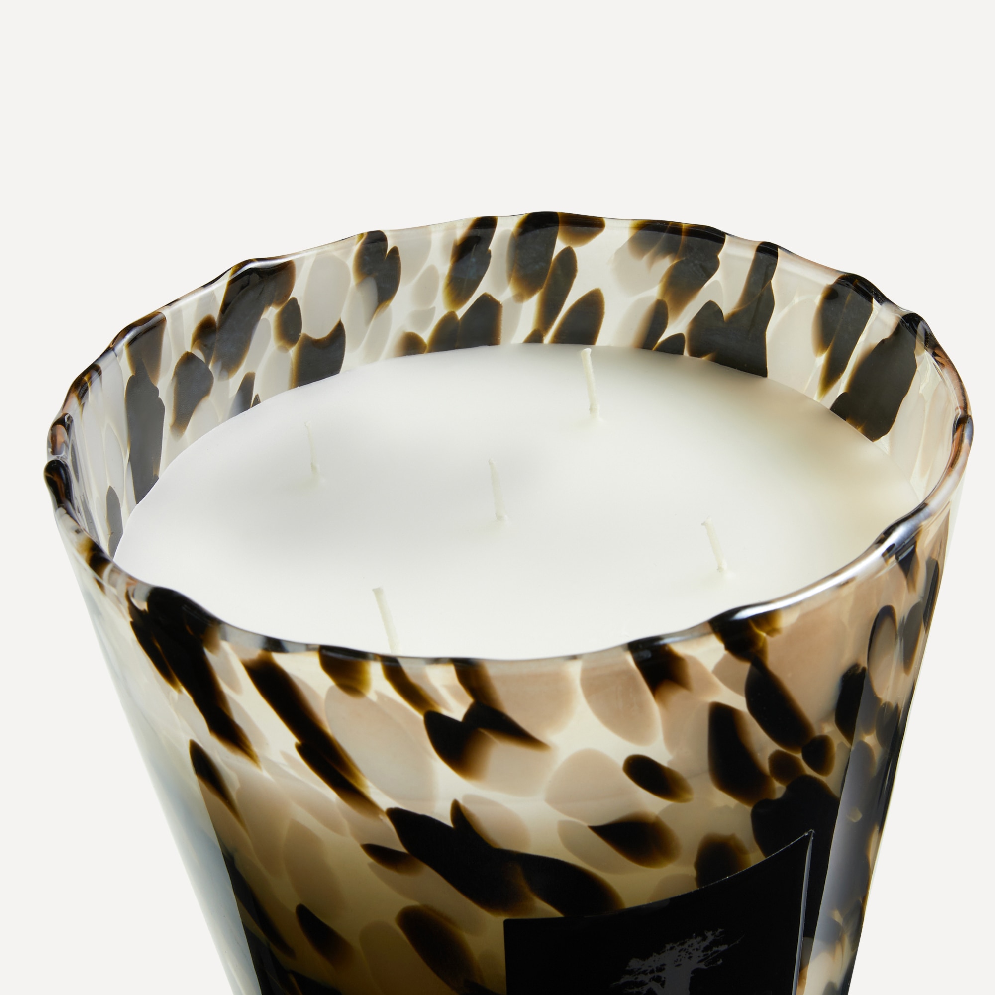 Vela perfumada Black Pearl Baobab Collection - Blanco 24 cm Blanco-3