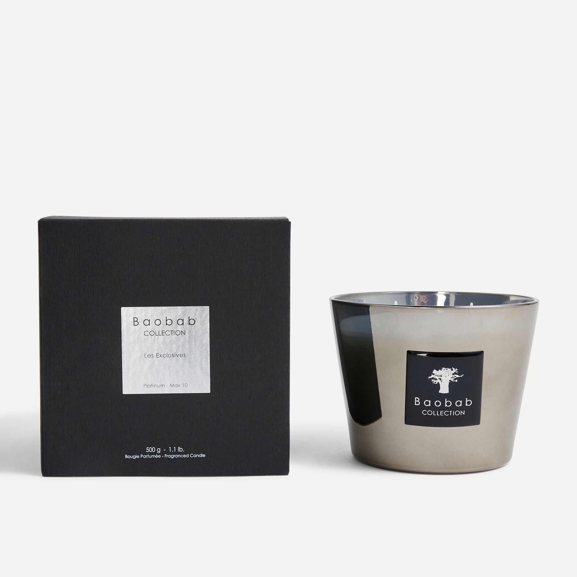 Vela Perfumada Platinum Prata-1