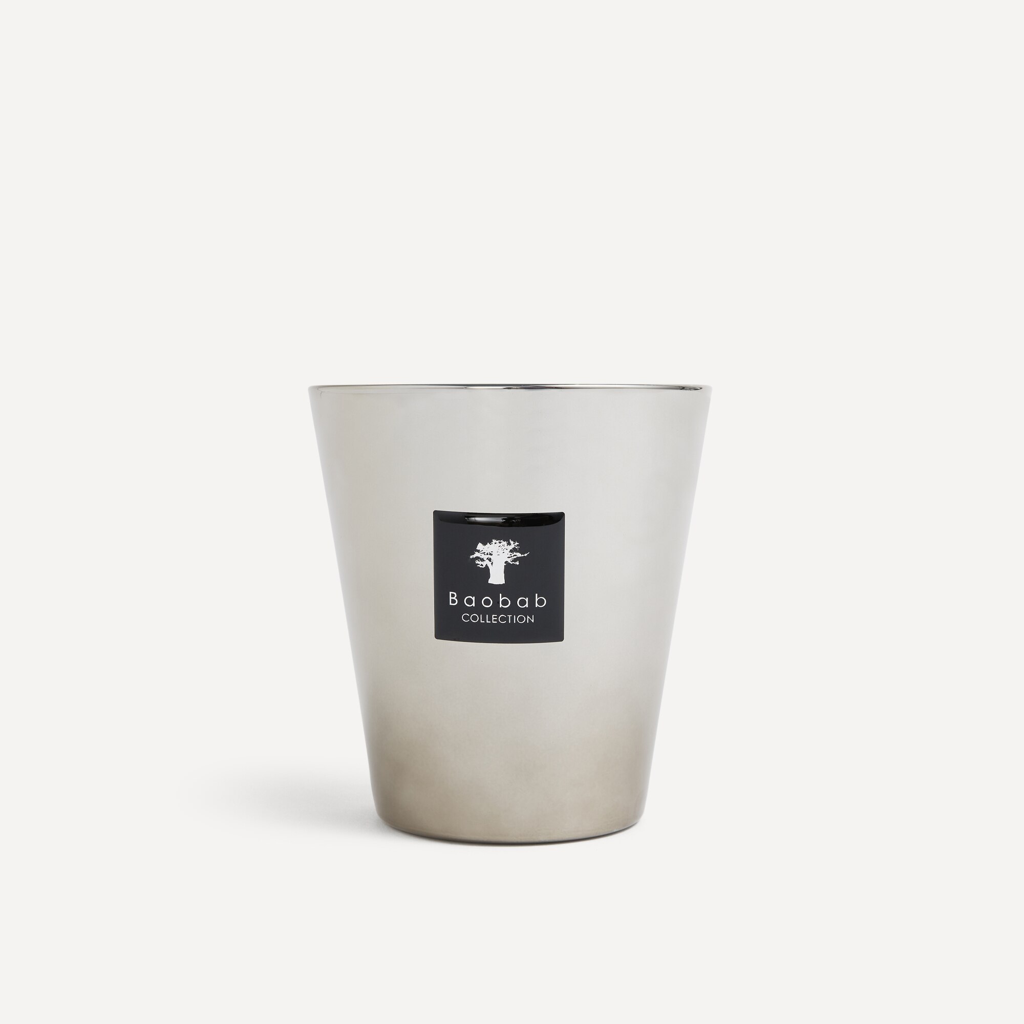 Vela perfumada Platinum Baobab Collection - Plata 16 cm Plata-2