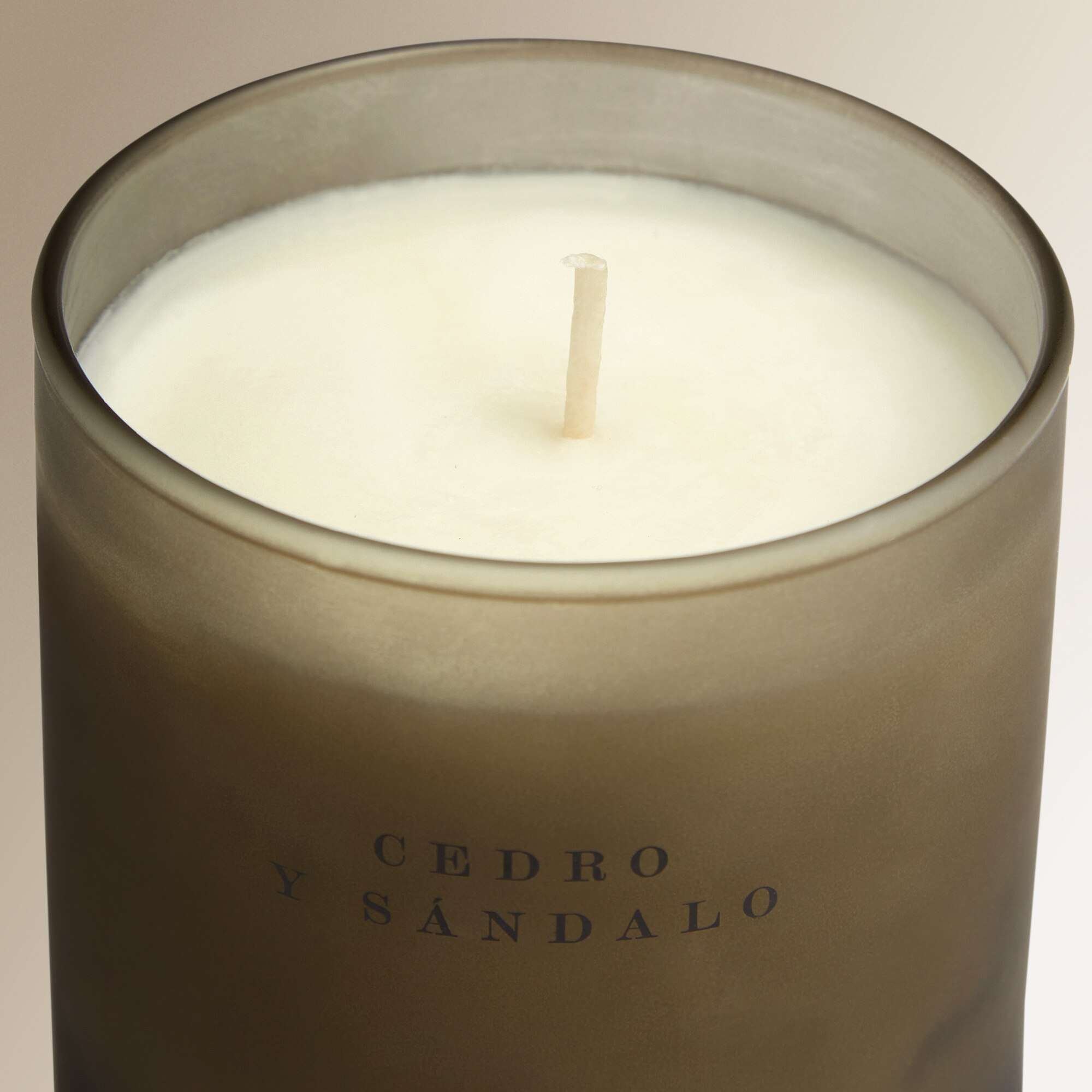 Vela Perfumada Cedro e Sândalo Aquarela Castanho-4