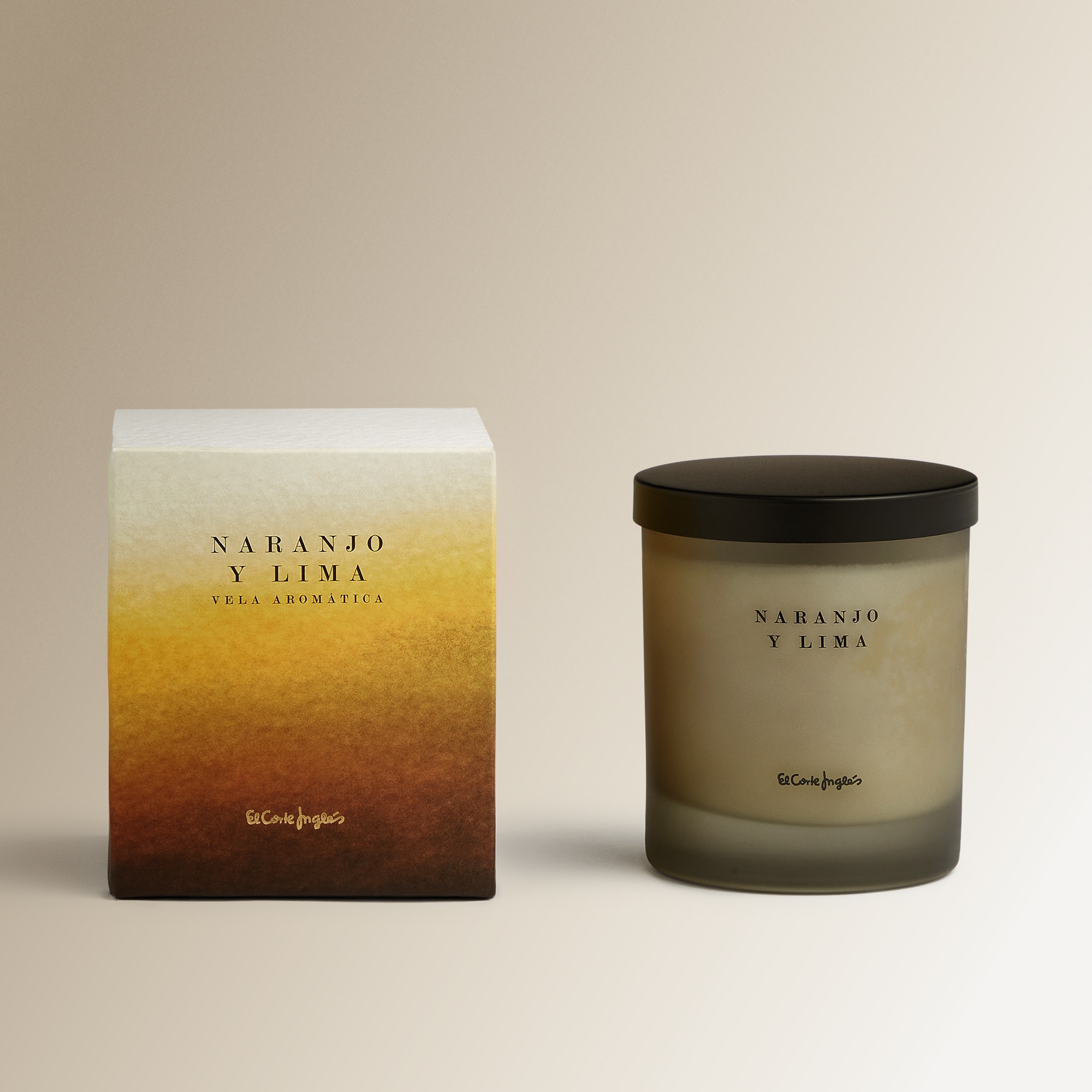 Vela Perfumada Laranjeira e Lima Aquarela Amarelo-2