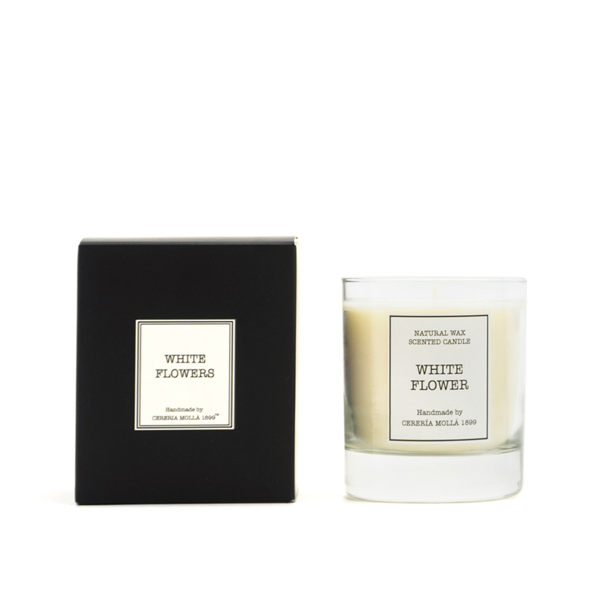 Imagen 0 de Vela en vaso White Flowers Cereria Mollá