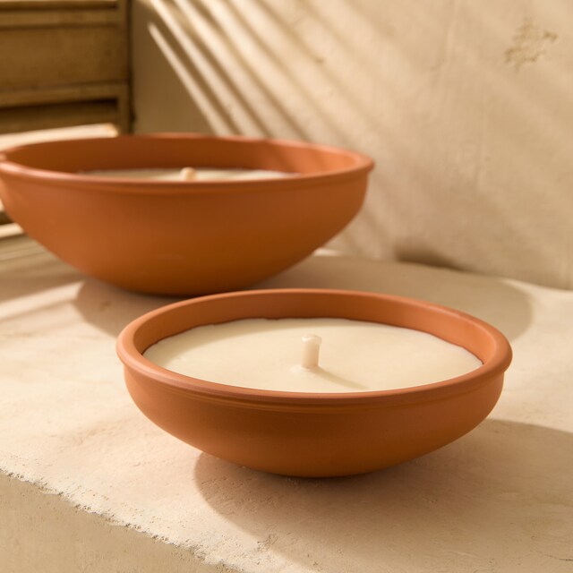 Imagen 0 de Vela aromática citronela en maceta de terracota Citron El Corte Inglés