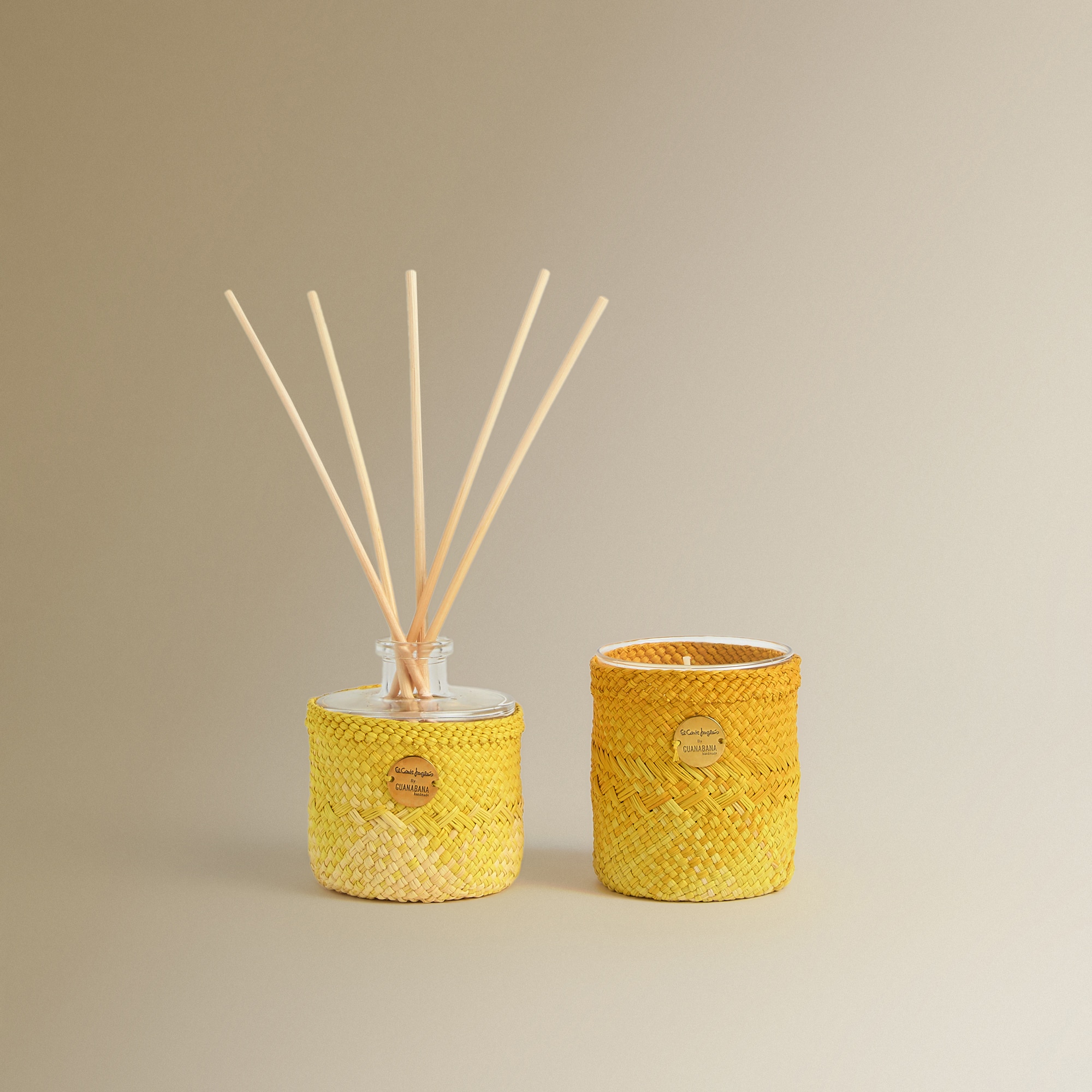 Vela em Copo Perfumada Lima e Gengibre Amarelo-5