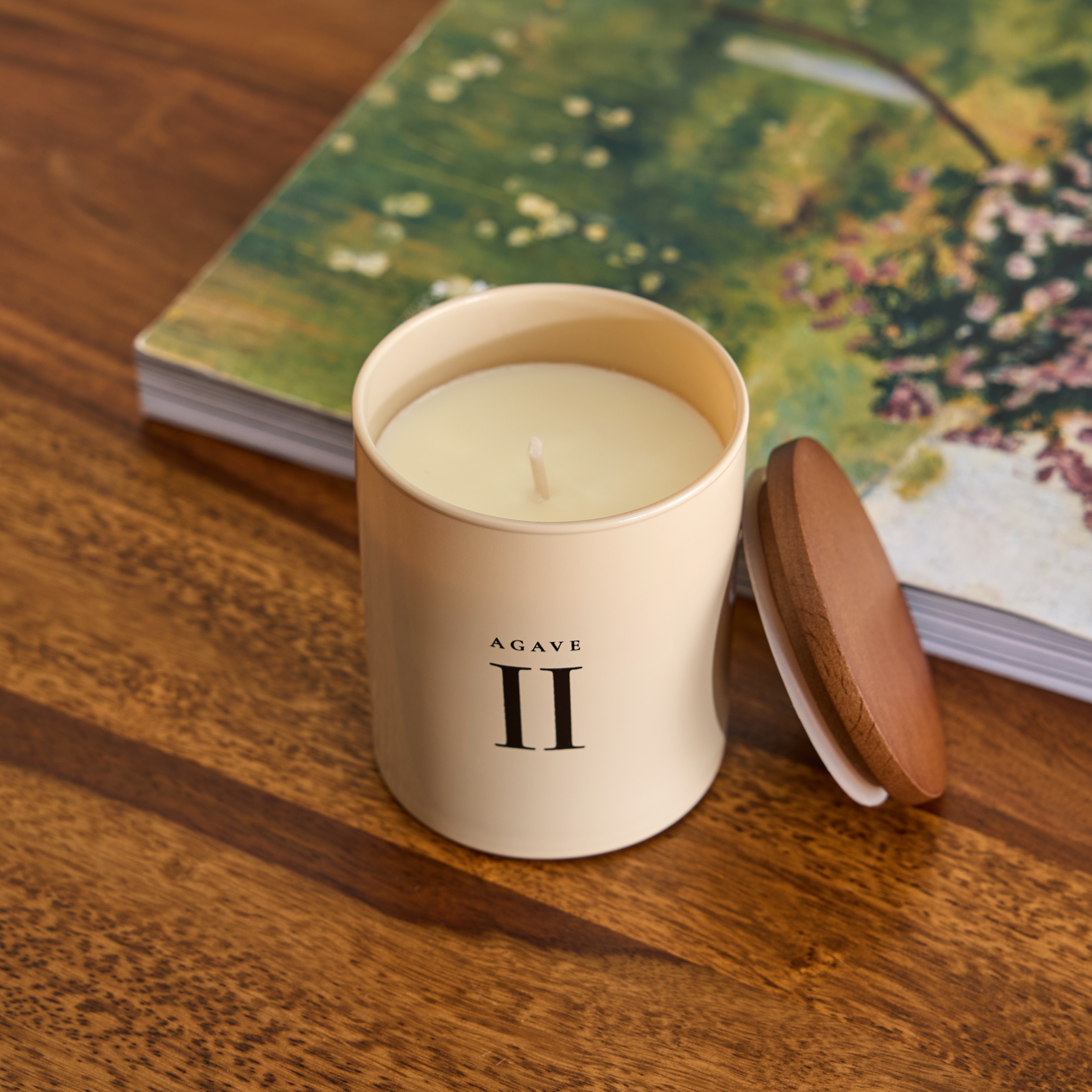 Vela Perfumada Orquídea Azul e Nardo Essential Cru-1