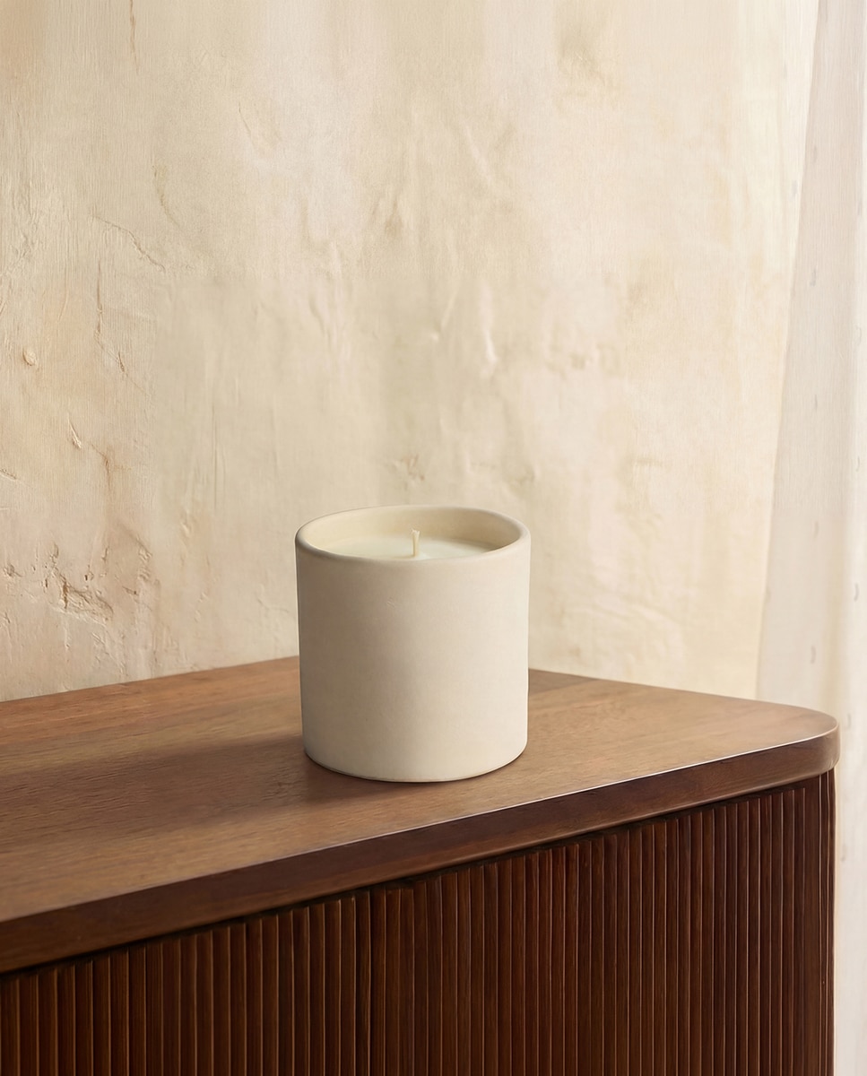 Imagen 0 de Vaso en vela aromática Cedro & Sándalo Orgánica Natural