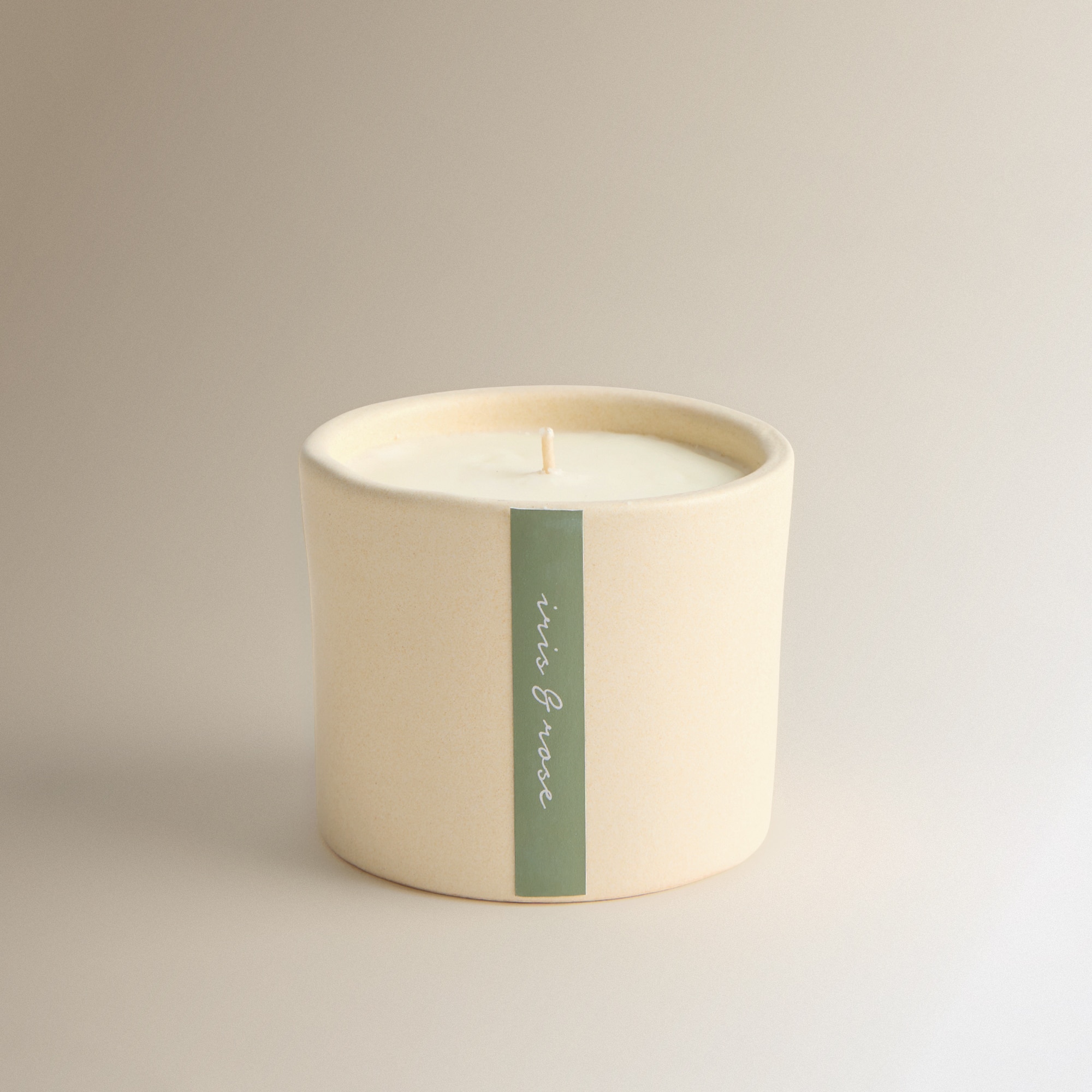 Copo com vela aromática Orgânica 3 Natural-2