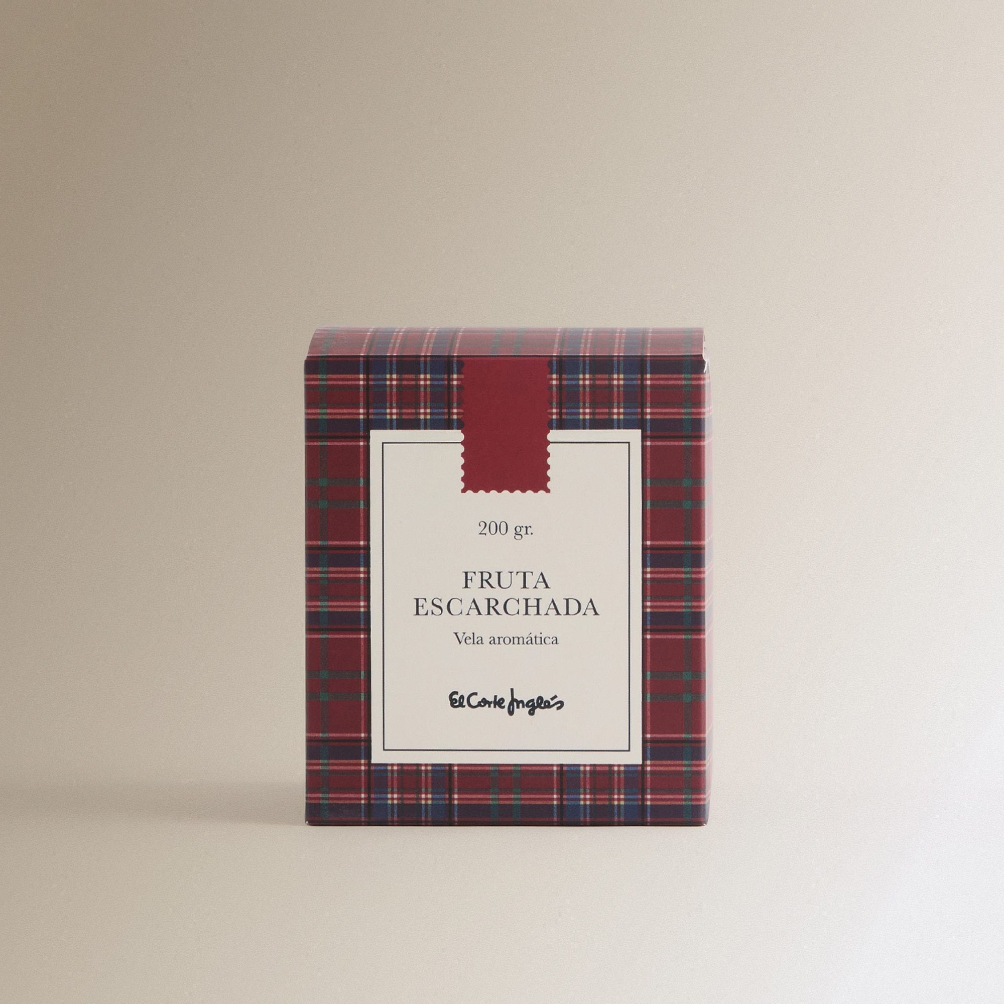 Vela em Copo Fruta com Relevo Natal Multicolor-4