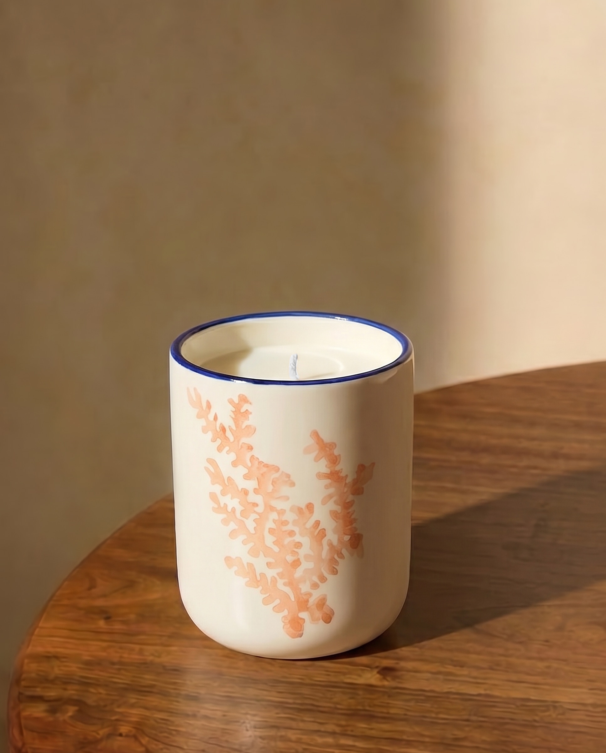 El Corte Inglés - Vela en vaso Coral Summer Collection.