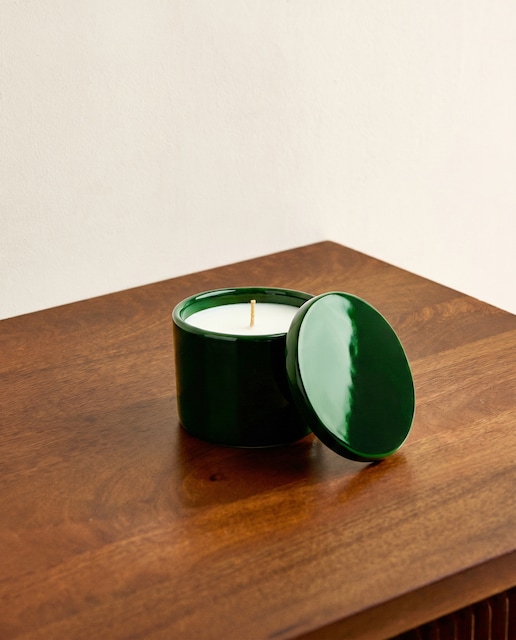 Vela en vaso Green Topic