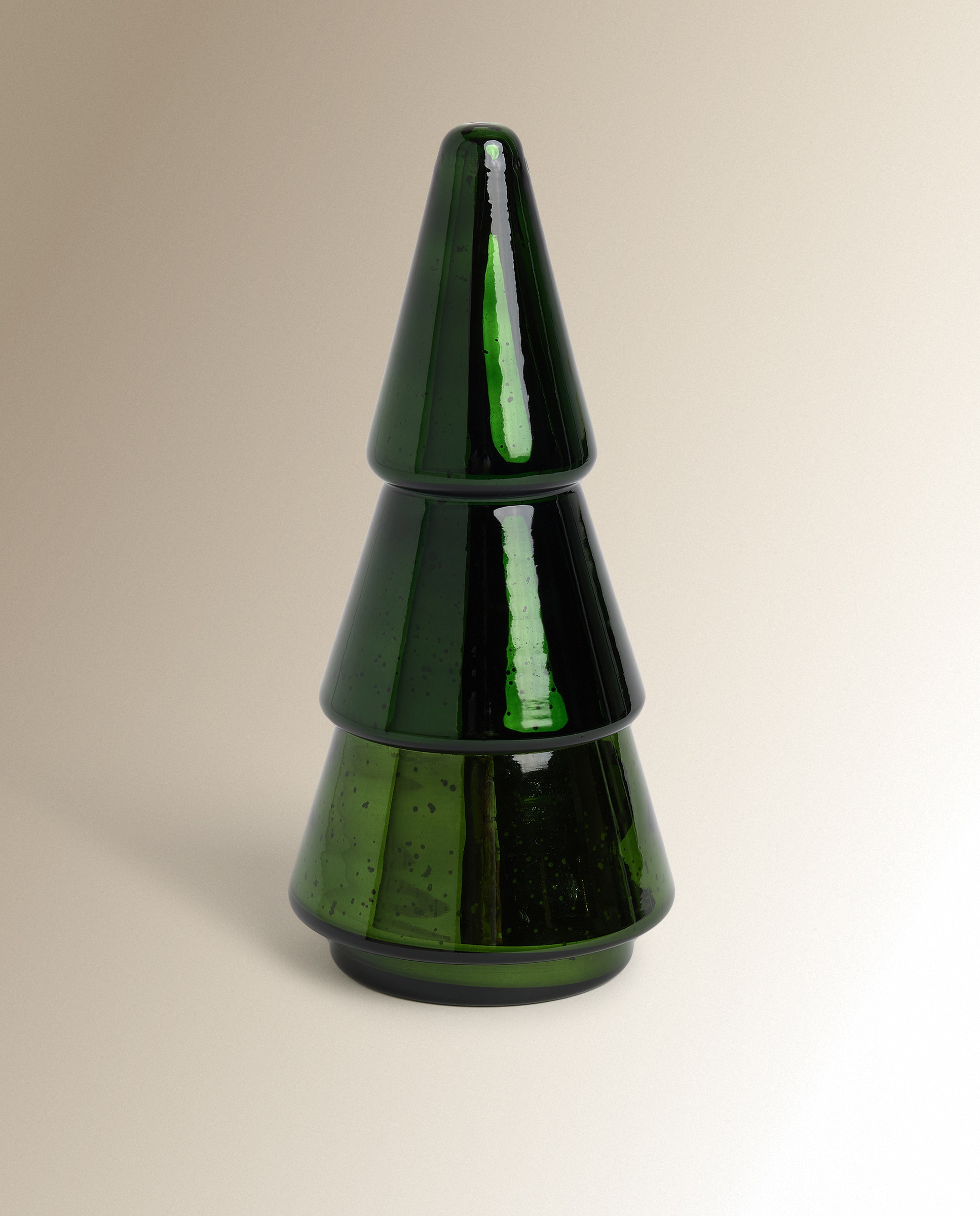 Vela Aromática Árvore Bosque de Inverno Natal Verde-2