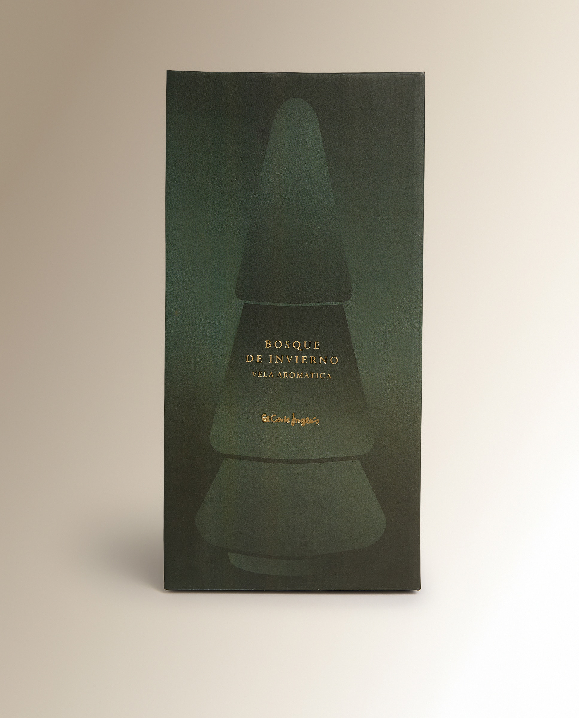 Vela Aromática Árvore Bosque de Inverno Natal Verde-5