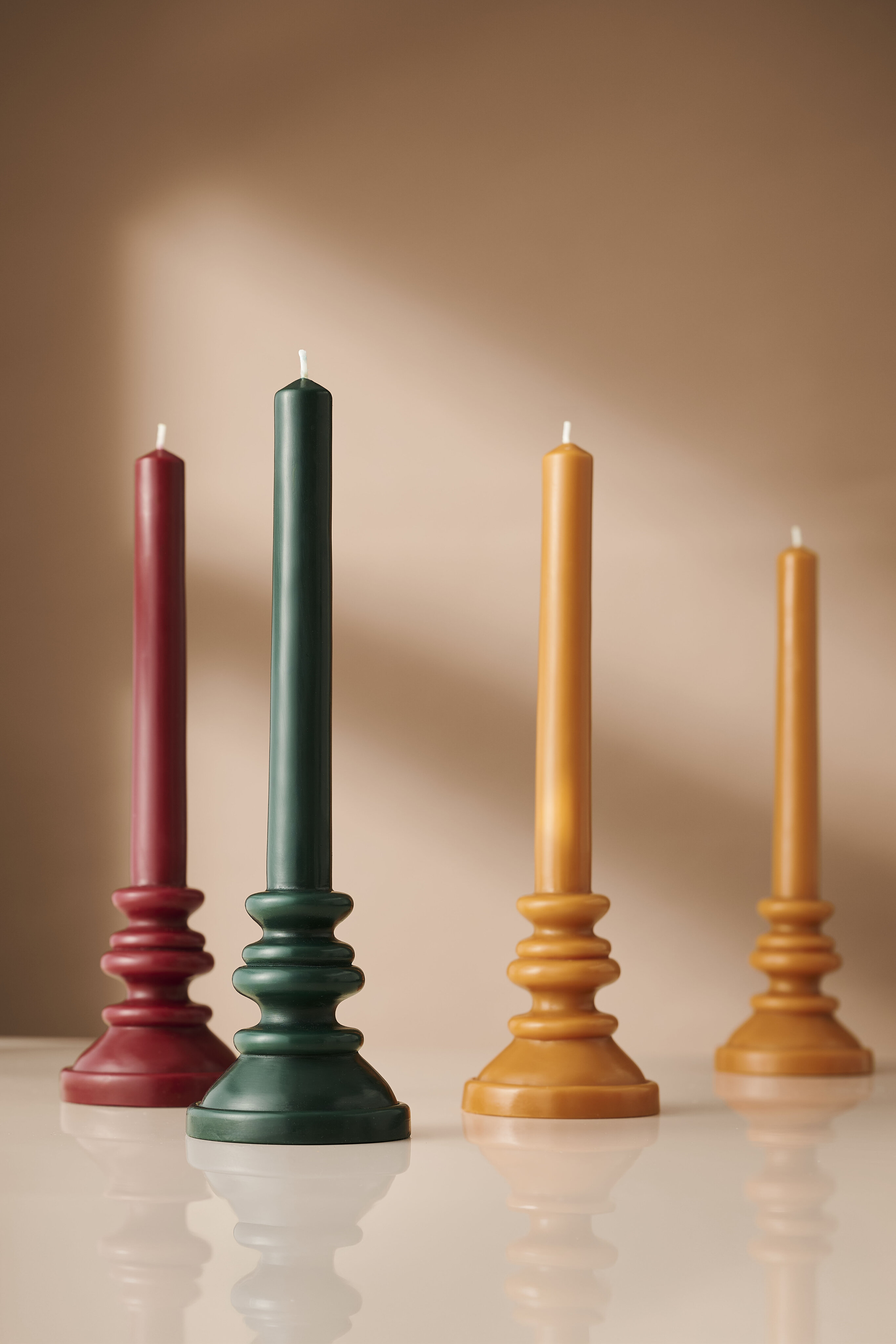 Imagen 3 de Vela aromática Candelabro Bosque de invierno - Verde Verde