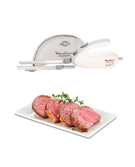 Cuchillo Eléctrico Moulinex Secanto DJAC: Corta Carne, Pescado Congelado, Pan Blanco-4
