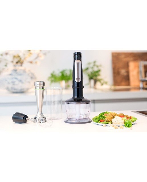 Batidora de mano Braun Minipimer MultiQuick 7 MQ7035X SmartSpeed Negro-9