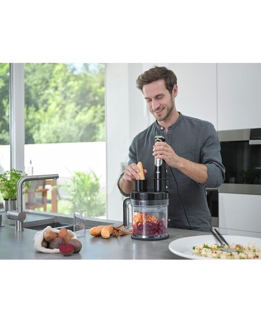 Batidora de mano Braun Minipimer MultiQuick 9 MQ9195XLI SmartSpeed avanzado Negro-7