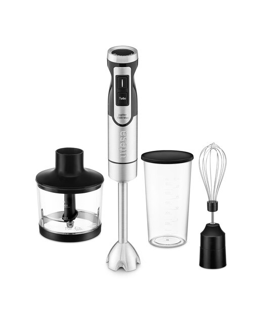Batidora de mano Ufesa Júpiter 1500 Max con pantalla LCD Inox-1