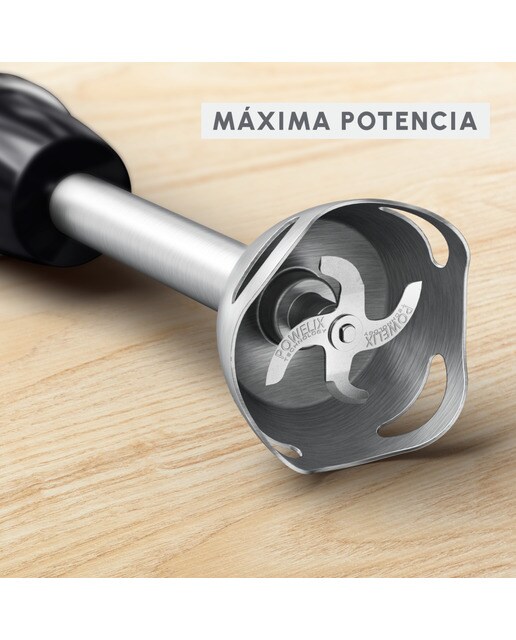Batidora de Pie Moulinex Quickchef+ DD6748, Tecnología Powelix, 20 Velocidades Negro-4