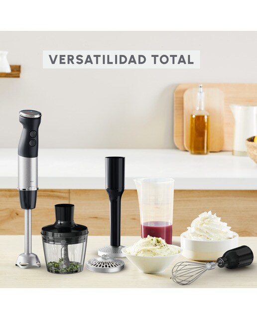Batidora de Pie Moulinex Quickchef+ DD6748, Tecnología Powelix, 20 Velocidades Negro-5