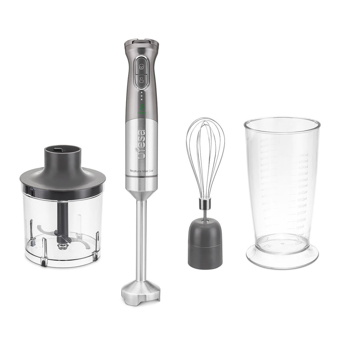 Ufesa – Batidora de pie Ufesa Neptune Max Go recargable.