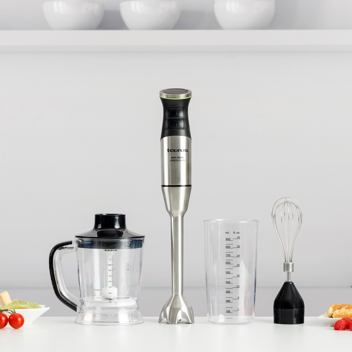 Batidora de pie Taurus Bapi 1500 Luxe XL 20 velocidades Negro-2