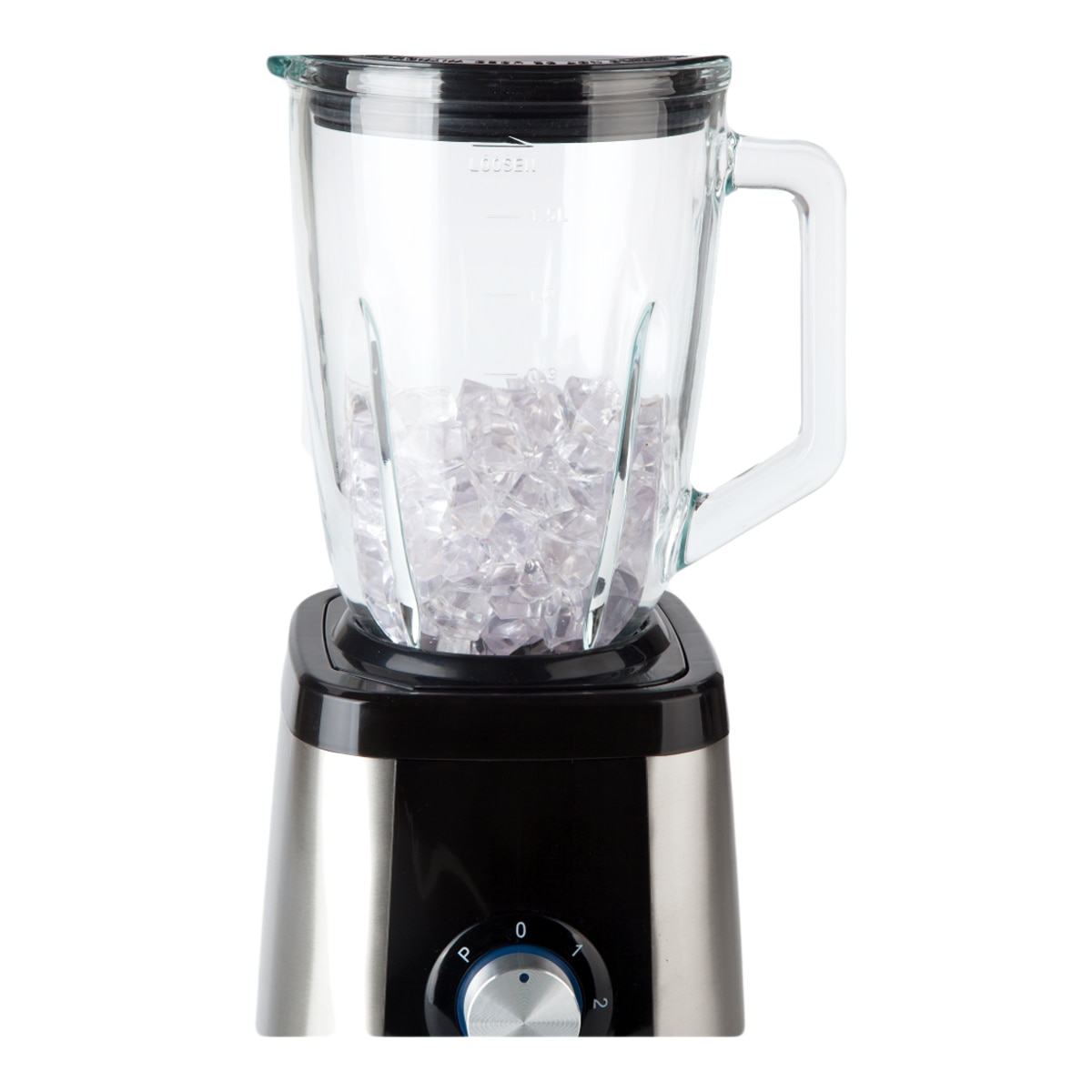 Batidora de vaso Jata BT604N de 1,5 litros apta para picar hielo. . Inox-3