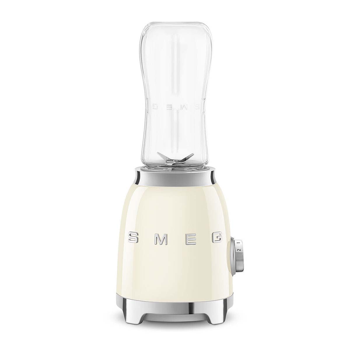 Smeg – Batidora de vaso Smeg PBF01CREU con estética 50’Style y acabado brillante.