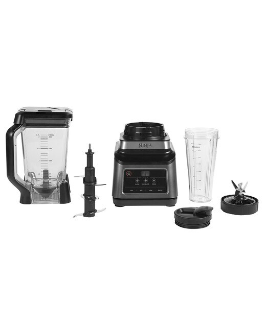 Batidora de vaso Ninja BN750EU 2 en 1 con Auto IQ Negro / Plateado-3