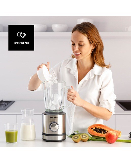 Batidora de vaso Taurus Power Magnum 1600 con 1,75 litros de capacidad Inox-2