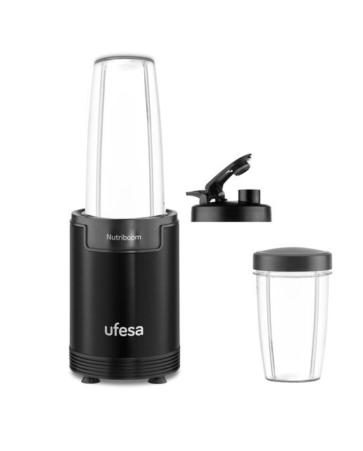 Ufesa - Batidora de vaso Ufesa Nutriboom con accesorios 6 en 1.