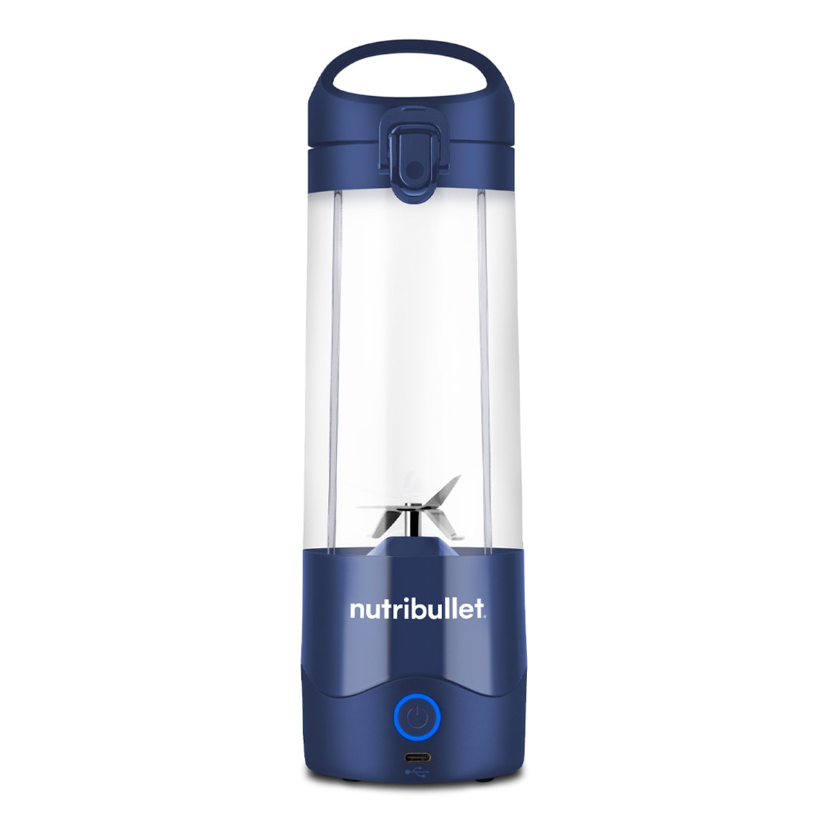 Imagen 0 de Batidora personal Nutribullet Portable NBP003NBL con carga USB
