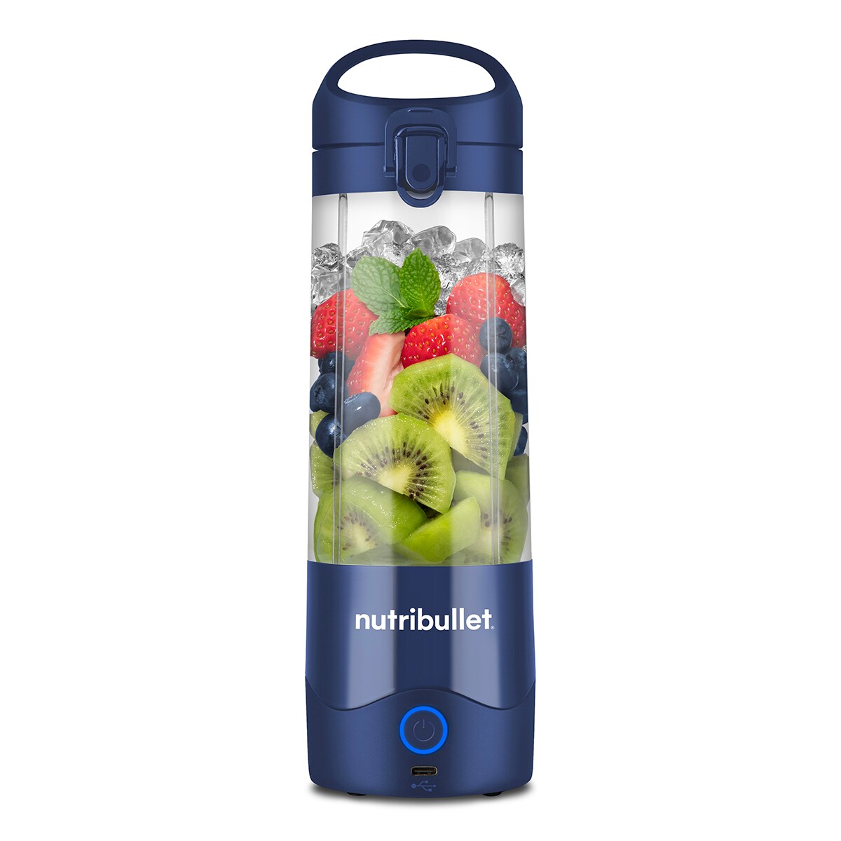 Batidora personal Nutribullet Portable NBP003NBL con carga USB Navy-2