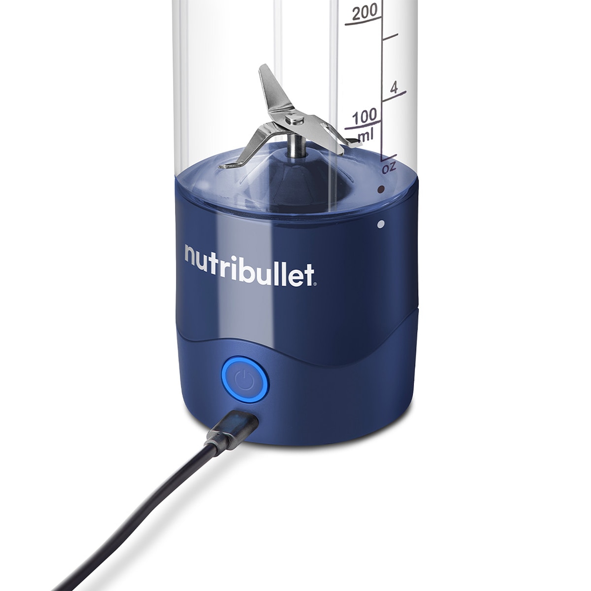 Batidora personal Nutribullet Portable NBP003NBL con carga USB Navy-4