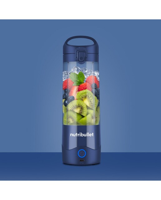 Batidora personal Nutribullet Portable NBP003NBL con carga USB Navy-8