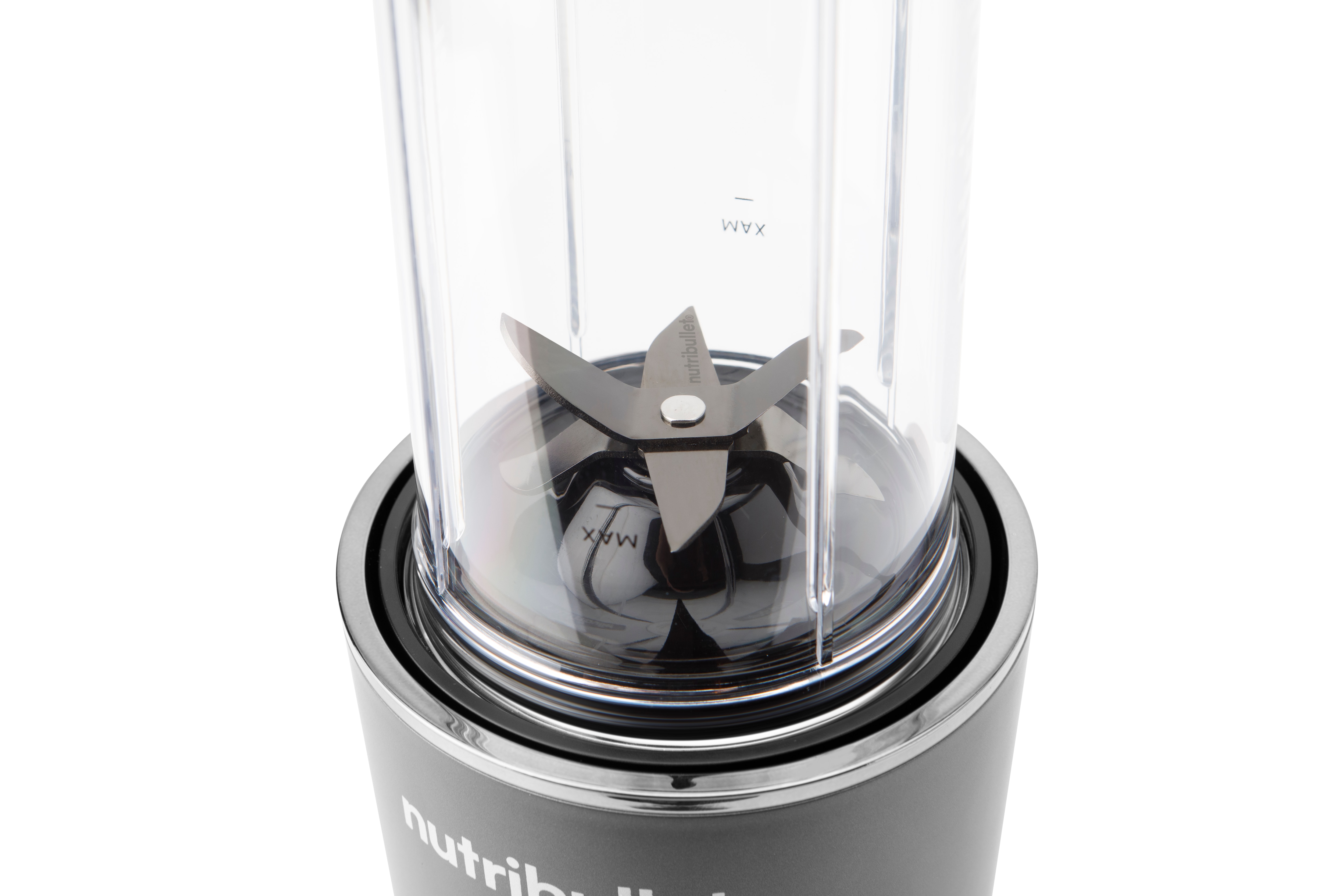 Batidora personal Nutribullet Ultra NB1206DGCC silenciosa con 2 vasos de viaje Gris oscuro-5