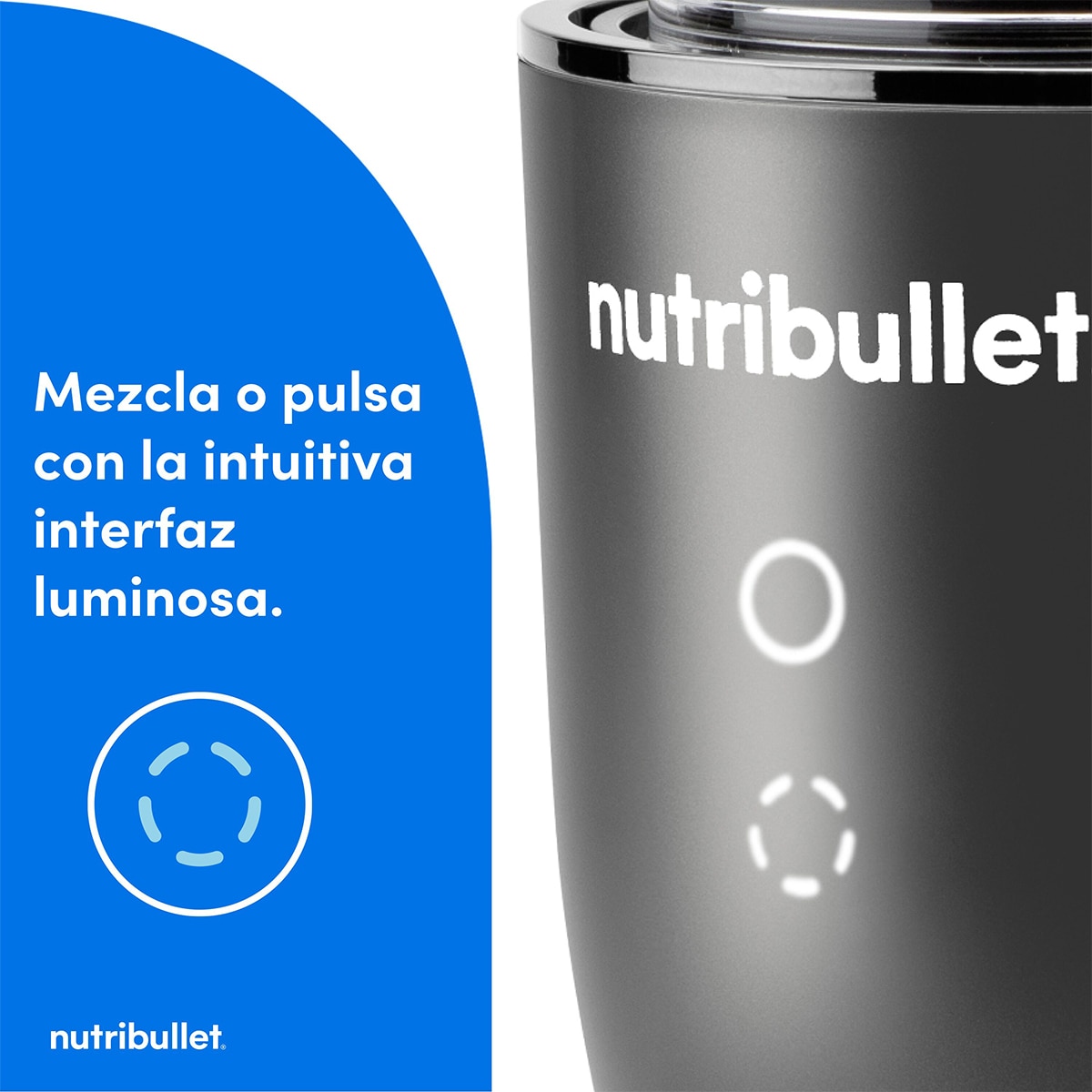 Batidora personal Nutribullet Ultra NB1206DGCC silenciosa con 2 vasos de viaje Gris oscuro-7