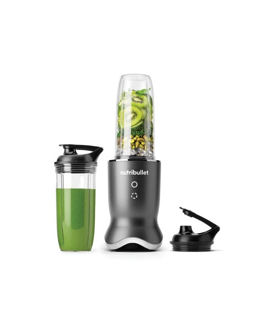 Batidora personal Nutribullet Ultra NB1206DGCC silenciosa con 2 vasos de viaje Gris oscuro-7