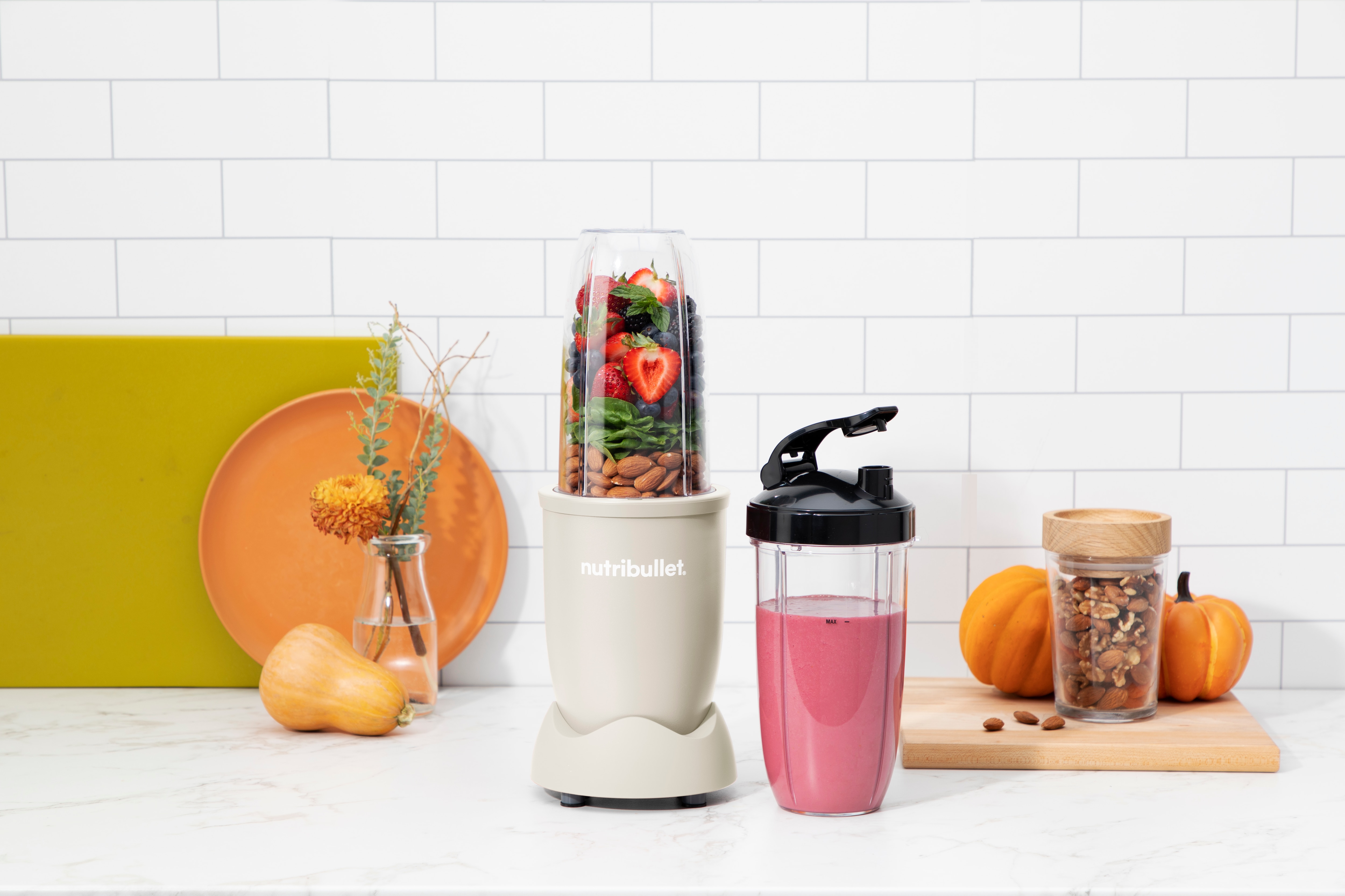 Batidora personal Nutribullet PRO 7 pc NB907MASN - Beige Beige-5