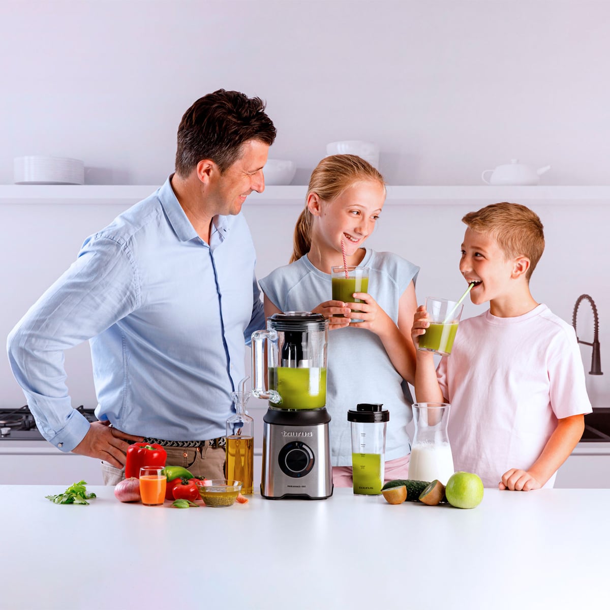 Batidora de vaso Taurus Prior Advance + 1800 con 1,8 litros de capacidad Inox / Negro-11