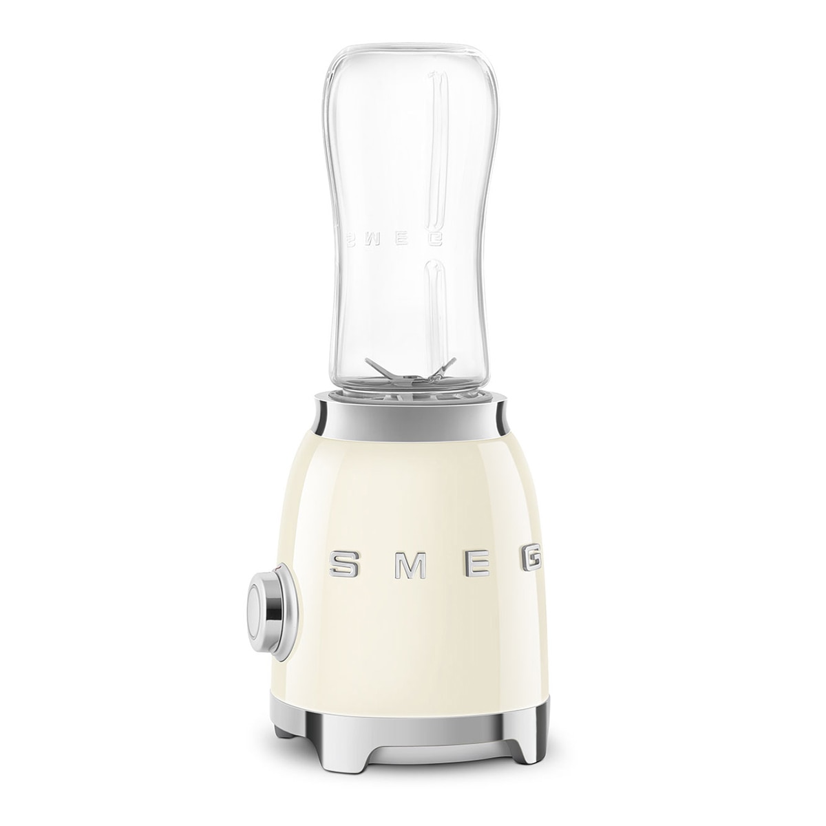 Batidora Personal Smeg PBF00CREU con botella portátil y motor de 300 W Crema-4