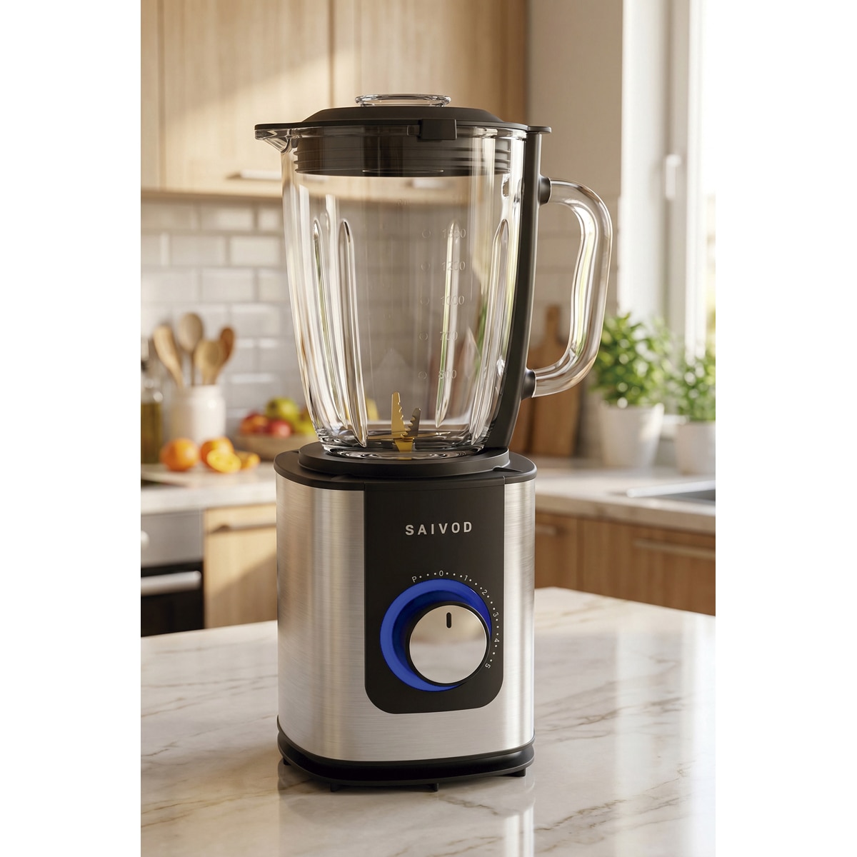 Liquidificador Saivod B V-126 com Capacidade de 1,75 litros e 1600 W Preto-4