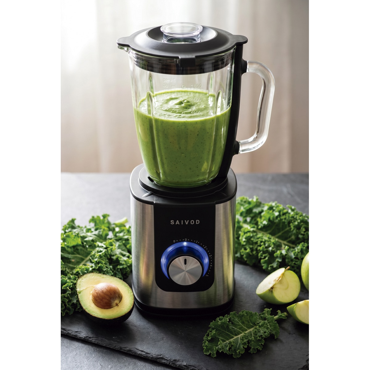 Liquidificador Saivod B V-126 com Capacidade de 1,75 litros e 1600 W Preto-5