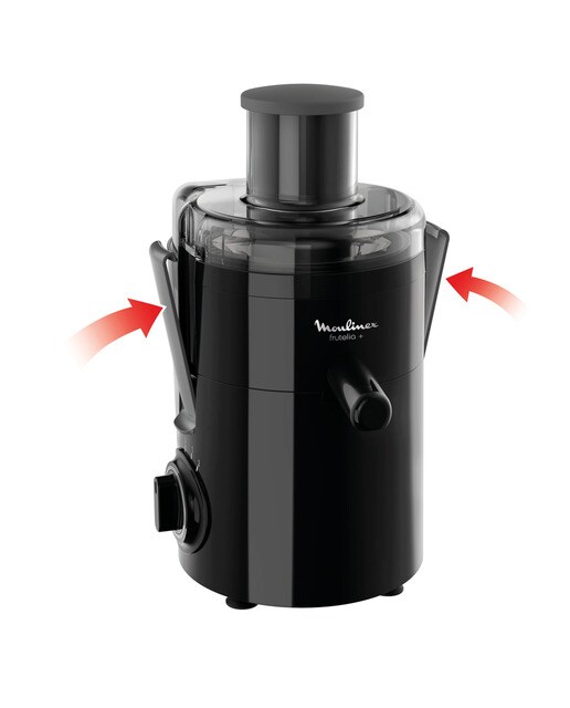 Licuadora Moulinex Frutelia+: Cortar, Exprimir y Licuar, 950ml Negro-2