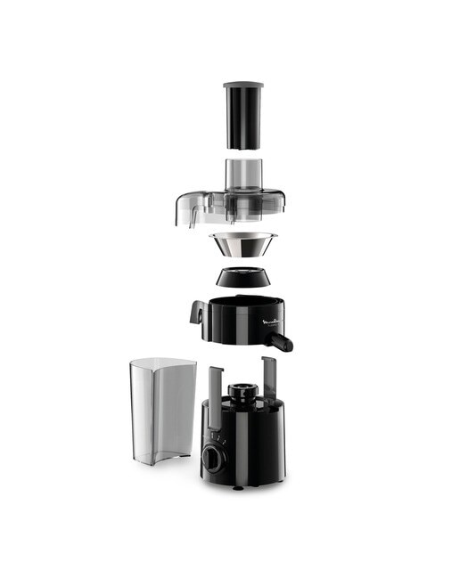 Licuadora Moulinex Frutelia+: Cortar, Exprimir y Licuar, 950ml Negro-5